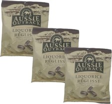 AUSSIE OUTBACK LIQUORICE 3-PACKS 170GM PACK&nbsp;Soft Australian liquorice FREE SHIP!