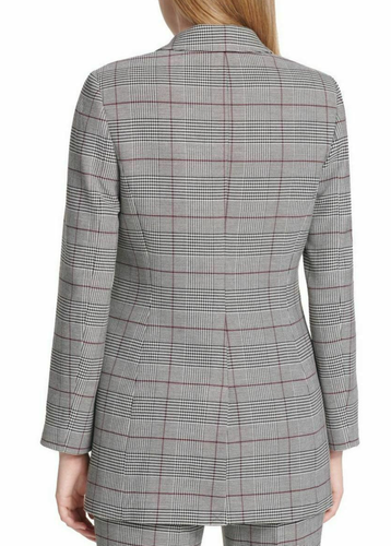 Plaid Blazer Jacket 