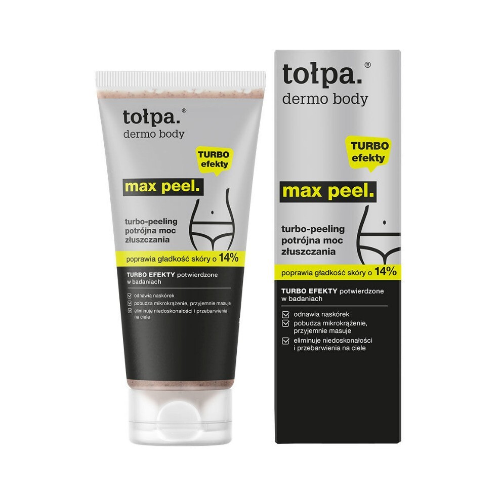 Tołpa  Tolpa dermo body max peel peeling potrójna moc złuszczania  200 ml