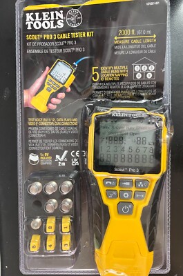 New Klein Tools VDV501-851 Scout Pro 3 Tester Starter Kit Free Shipping 2260/OB