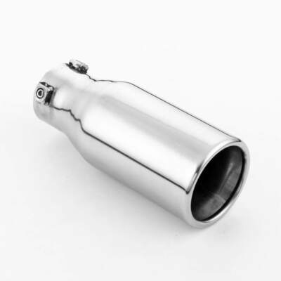 2" In Straight Cut 3" Round Outlet Dual Wall Stainless Steel Exhaust ...