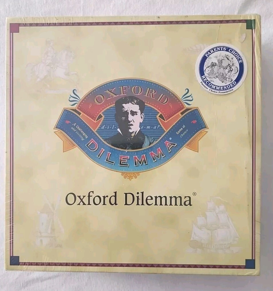 Oxford Dilema Board Game - A Challenging & Exciting Game Of Chance- Ages 12&Up