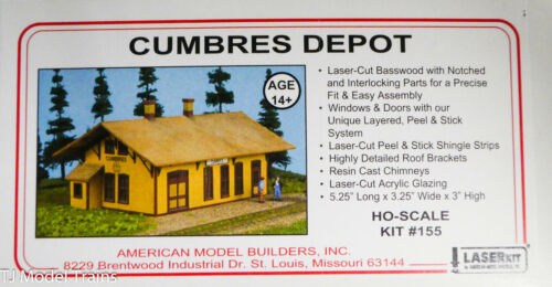 American Model Builders, Inc HO #155 Cumbres Depot (Laser Cut Kit) HO Scale - Picture 1 of 2