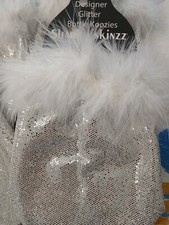 Designer Glitter Bottle Koozie Shark Skinzz S...