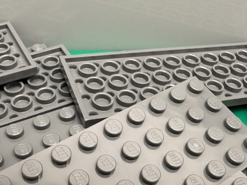 Placa LEGO 4x10 3030 Gris Oscuro De Baticueva - Juego Caja Sombra 76252, 10 Piezas - Imagen 5 de 9