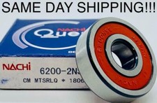 NACHI 6200 2NSE9 C3 DEEP GROOVE BALL BEARING, RUBBER SEALED 10x30x9 mm