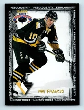 1996-97 Fleer NHL Picks #13 RON FRANCIS Fabulous Fifty