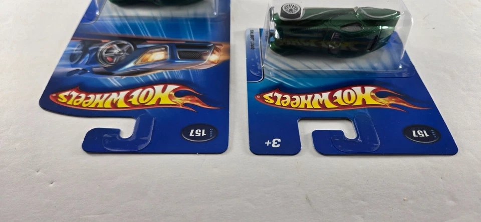 2005 Hot Wheels Collector #157 TALBOT LAGO Green w/Chrome Lace Spokes short lot - Image 4 of 4