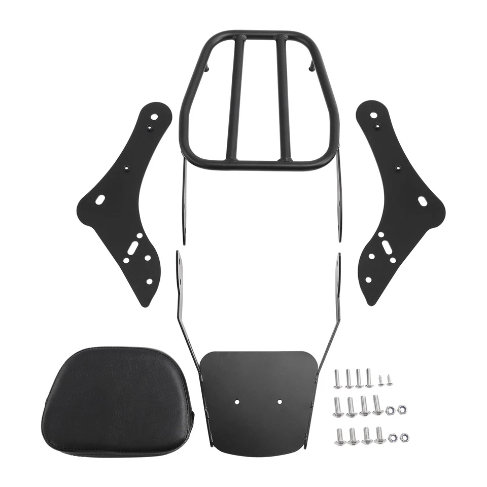 Respaldo barra portaequipajes apto para Kawasaki Vulcan S VN650 EN650 2015-2023 Foto 2 de 4