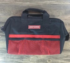 UPC 076174829488 product image for Craftsman Tool Bag CMST513100 13 in Wide Opening  6 pocket Black & Red Multi Use | upcitemdb.com