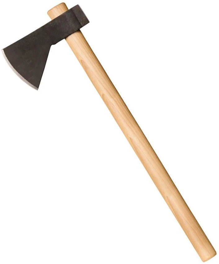 Cold Steel Hudson Bay Axe 6" 1055HC Steel Head 3.63" Cutting Edge Hickory Handle - Image 2 of 4