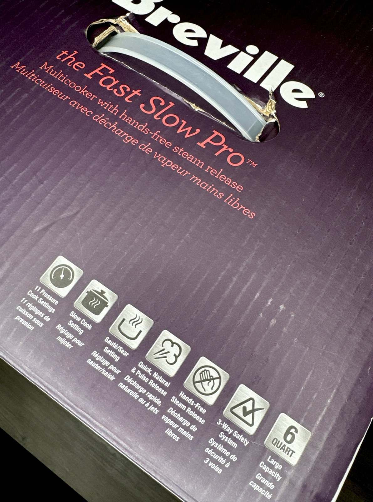 Breville The Fast Slow Pro MultiCooker BPR700BSS 6 Quart (6L) Free