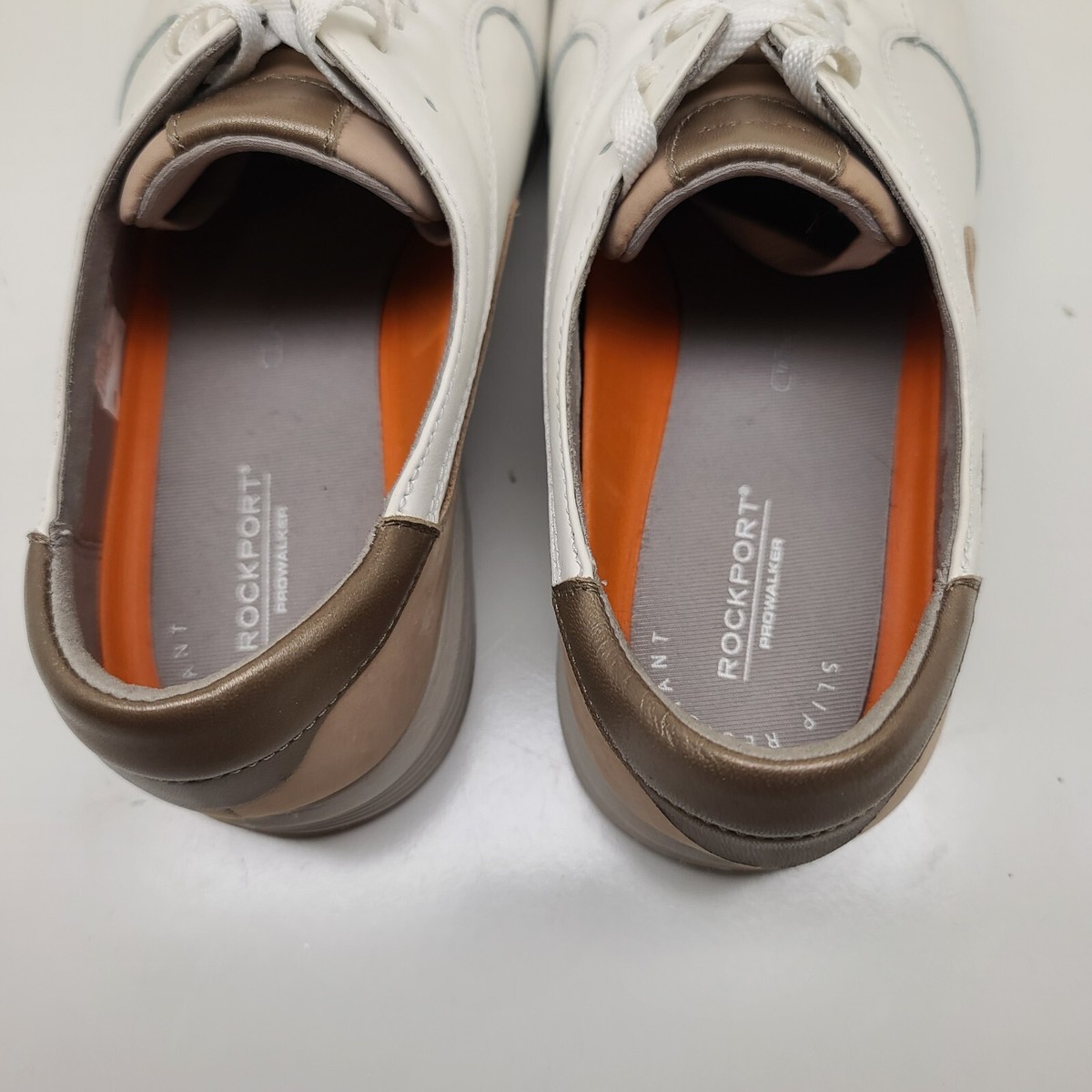 Rockport Leather Browalker Mens Shoes Size 10.5m Rockport Womens TS W Blucher White Sneakers Shoes 10 | eBay main image 3
