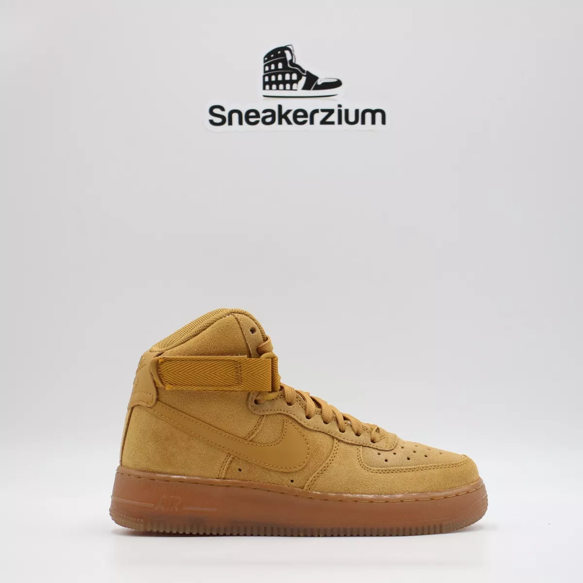 Nike CK0262-700 Air Force 1 High LV8 3 Grade School Lifestyle Shoe - Brown  –