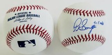 PETER BOURJOS SIGNED OMLB BASEBALL ANGELS ST LOUIS CARDINALS AUTOGRAPH COA J6