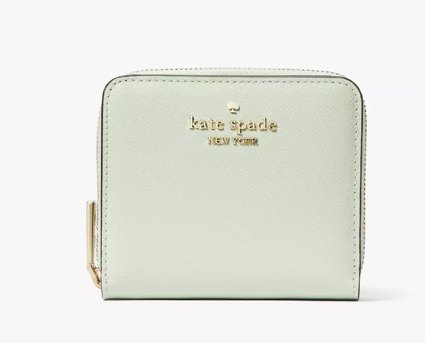 Kate spade olive wallet sale