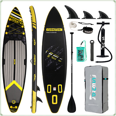 Inflatable Stand Up Paddle Board SUP KomplettSet 350cm Surfboard Paddling 300KG