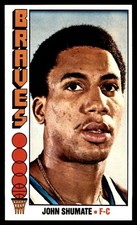 1976 Topps Basketball #61 John Shumate NM *d3