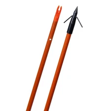 Fin-Finder 60848 Fin Finder Raider Bowfishing Arrow Orange Typhoon Point