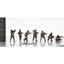 Sanrong 1/72 US Army Modern Special Soldier 7 Soliders Group A Model