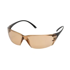 Delta Plus SG-59BB50-AF Helium 18 Safety Glasses, Light Copper Anti-Fog Lens