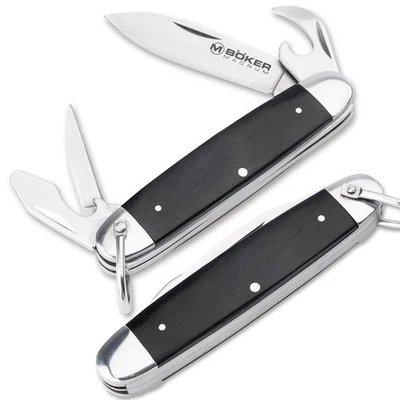 MAGNUM Classic Pocket Steel Multifunktions-Taschenmesser 42a Holzgriff Braun - Bild 1 von 4