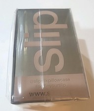 SLIP - Blonde Silk Scrunchies Set of 4 - Elegant Soft Skinny Hair Ties NEW