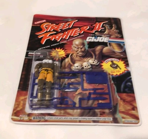 Hasbro GI Joe Street Fighter Dhalsim  1993 Yoga Fighter 8 New Sealed