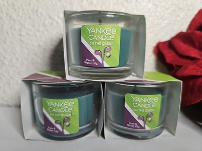Yankee Candle On the Green 3-Pack Mini Candles Pear &Water Lily Scented