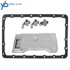 Transmission Solenoid Service Filter Kit TCC Lock Up Shift Fit For Jeep A340 AW4