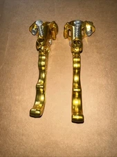 Dia Compe 1980’s Tech 2 Finger MX Brake Lever Pair Gold Old Stock