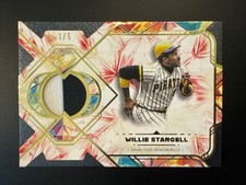 Topps 2025 Diamond Icons Single Player Relics Willie Stargel 1/5 Pirates #SPR-DP