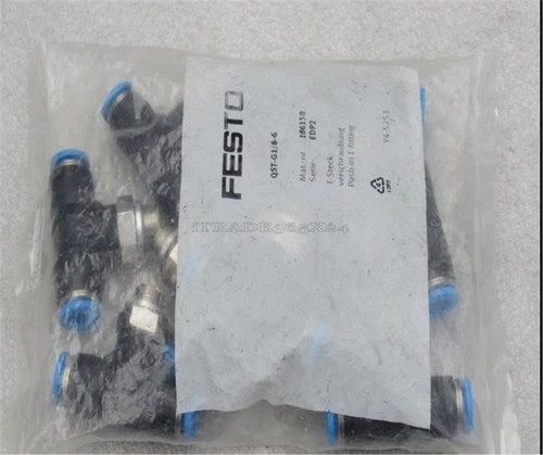 10Pcs New Festo 186158 QST-G1/8-6 by