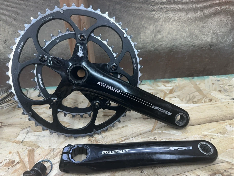 Shimano Dura-Ace 7700 9 Spd Groupset w/FSA Gossamer 172.5 Compact Crankset 50/34 - Image 2 of 4