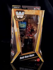 WWE Elite Legends Rob Van Dam RVD & Accessories Series 29 Mattle Instock New