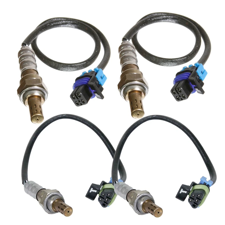 Sensor de oxígeno O2 ascendente y descendente 4 piezas para Chevrolet Colorado GMC Canyon 2009-2012 Foto 2 de 4