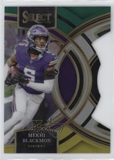 2023 Panini Select Premier Level Green & Yellow Prizm Die-Cut Mekhi Blackmon 0b3
