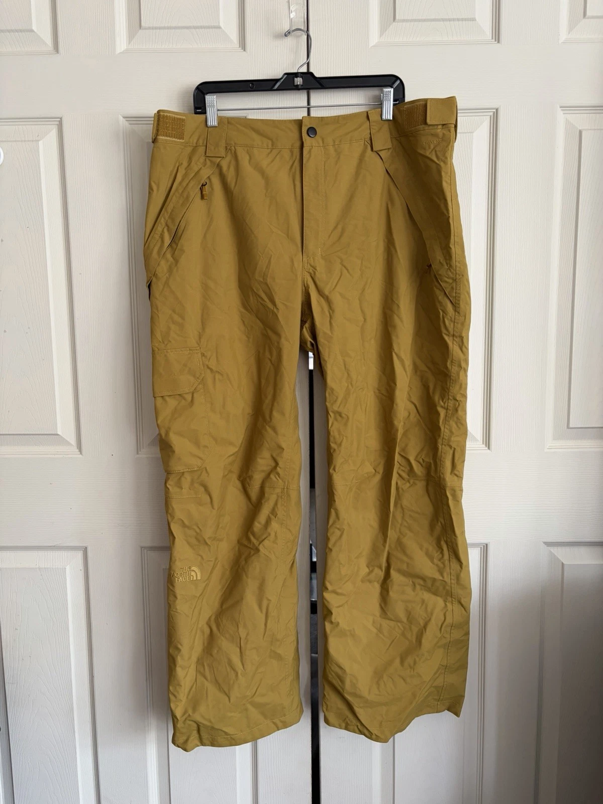 The North Face DryVent Winter Ski Snow Insulated Pants Men’s X-Large Khaki