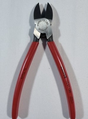 KNIPEX 72 01 180 7 1/4'' Diagonal Pliers for Flush Cutting Plastics
