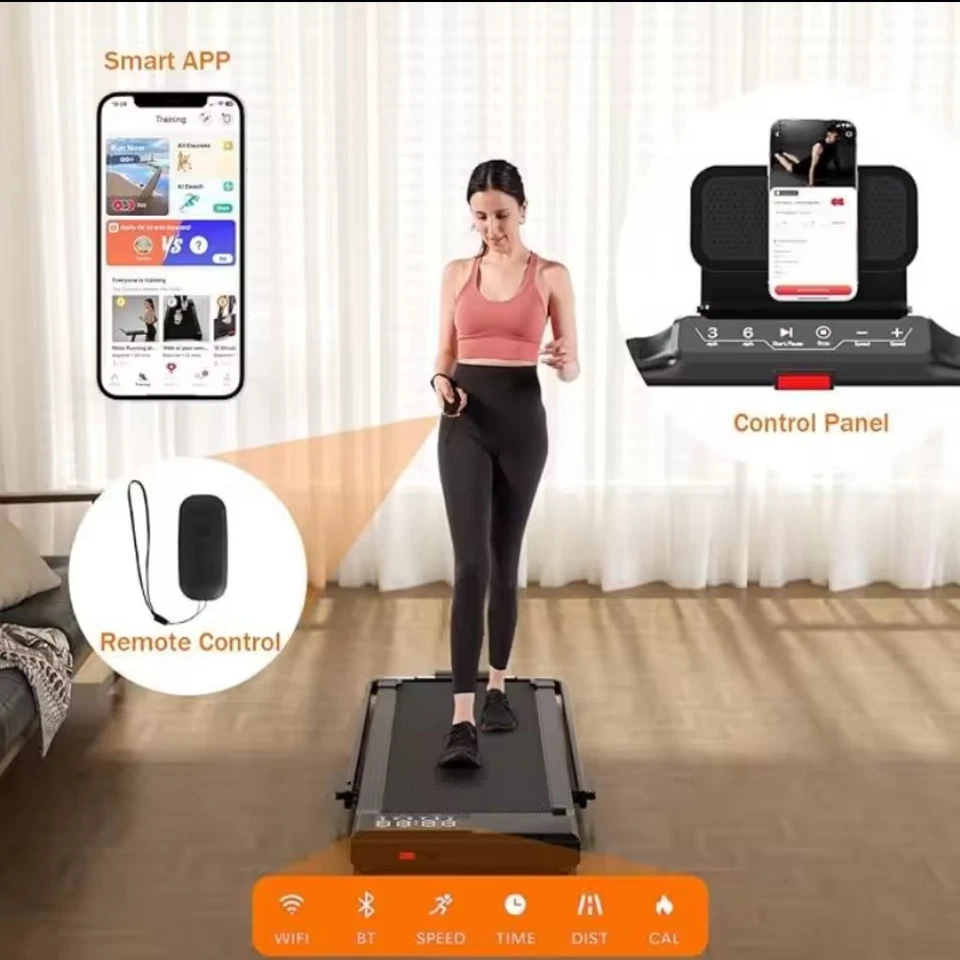 3 In 1 Folding Treadmills For Home, Underdesk And Powerful Treadmill - Image 4 of 4