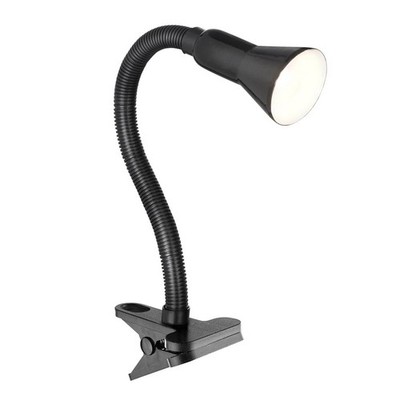 Flex Clip-On schwarze Oberfläche Metall Tisch Nachttisch Arbeitszimmer Büro Schreibtisch Arbeit Lampe Leuchte