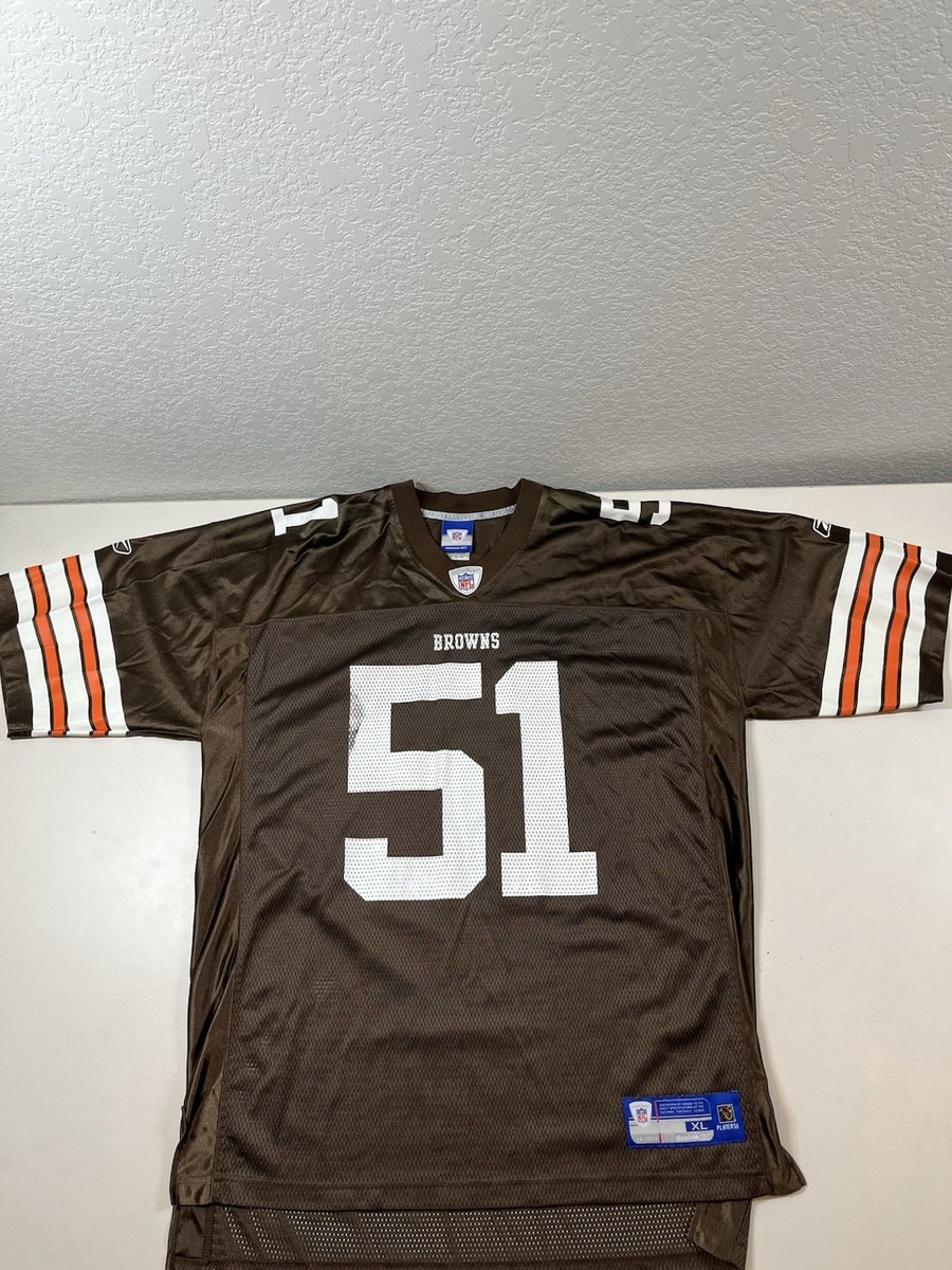 Cleveland Browns 5番 Reebok XLシャツ Reebok NFL Cleveland Browns Andra Davis Jersey #54 Boys