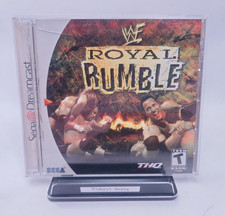 WWF Royal Rumble (Sega Dreamcast, 2000) Complete W/ Manual CIB
