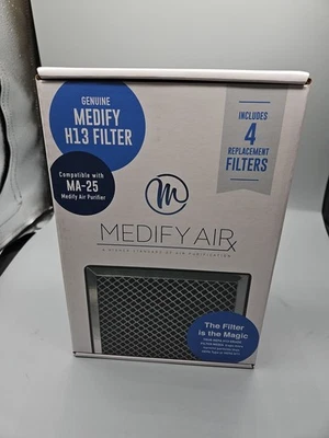ORIGINAL MEDIFY AIR Filter for MA-25, 4 Filters, NEW IN BOX