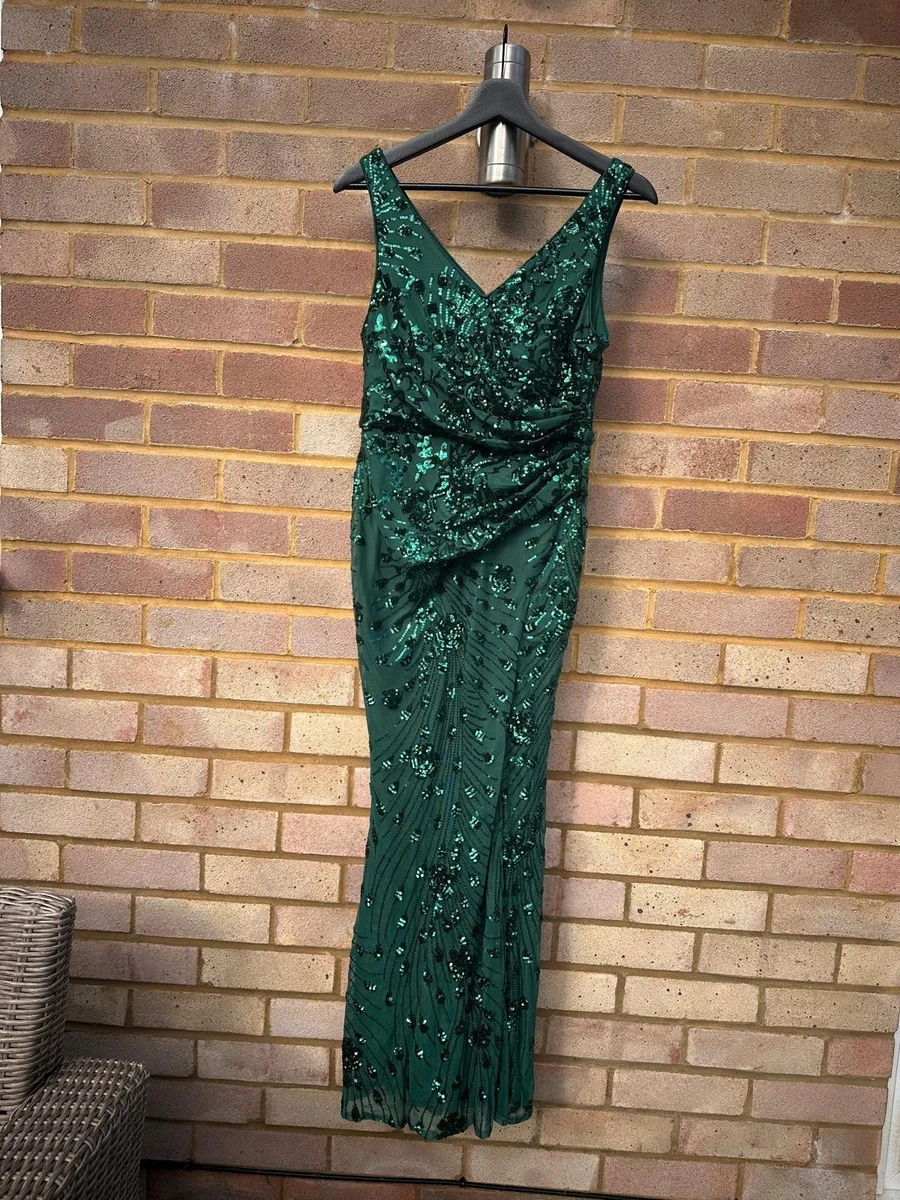 Green Sequins Dresses for Women for sale | eBay UK