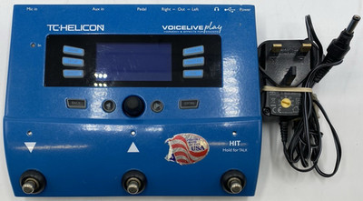 TC Helicon VoiceLive Play Gesangseffektpedal (KOSTENLOSER & SCHNELLER UK-VERSAND)