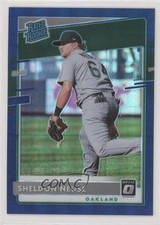 2020 Donruss Optic Rated Rookies FOTL Blue Pandora Prizm 89/99 Sheldon Neuse 1b8