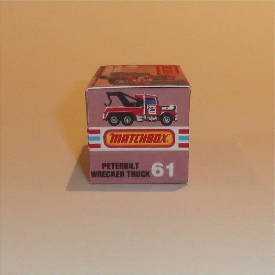 Matchbox Lesney Superfast 61 e Peterbilt Wreck Truck K Style Repro Box - Image 3 of 4