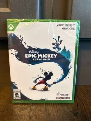 Brand New Walt Disney Epic Mickey Mouse Rebrushed for Xbox Series X - FREE SHIP