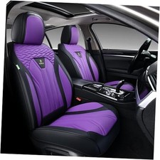 Seat Covers for Cars, Waterproof Front Seat Covers, Purple Car Seat Covers 2